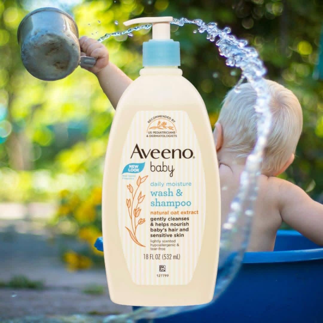 Aveeno baby daily moisture wash & shampoo