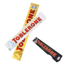 Toblerone chocolate bars