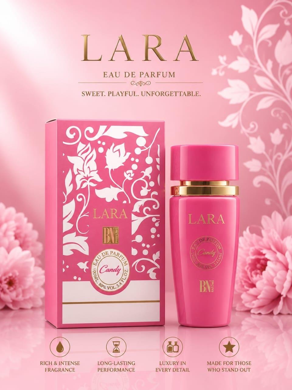 Bn parfums lara white eau de parfum
