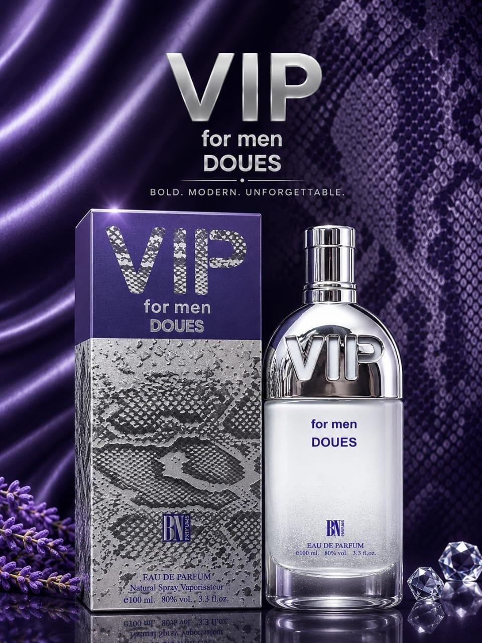 Bn parfums vip for men eau de toilette