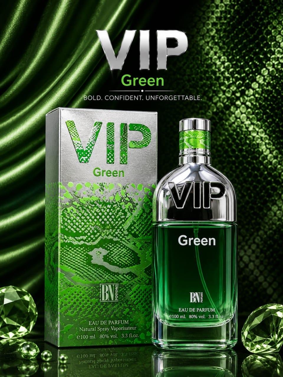 Bn parfums vip green eau de parfum
